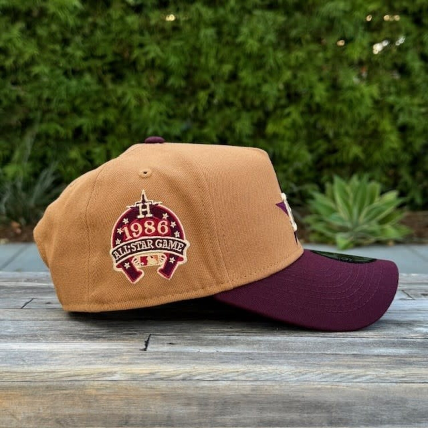 Astros 1998 ASG Bronze/Maroon 940 A-Frame - The Locker Room of Downey