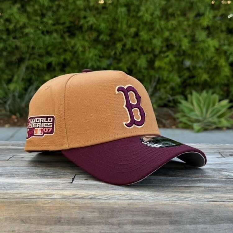 New Era Boston 2007 WS Bronze/Maroon 940 A-Frame