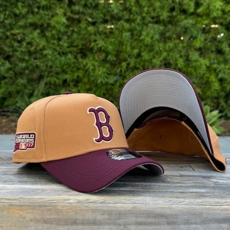 New Era Boston 2007 WS Bronze/Maroon 940 A-Frame