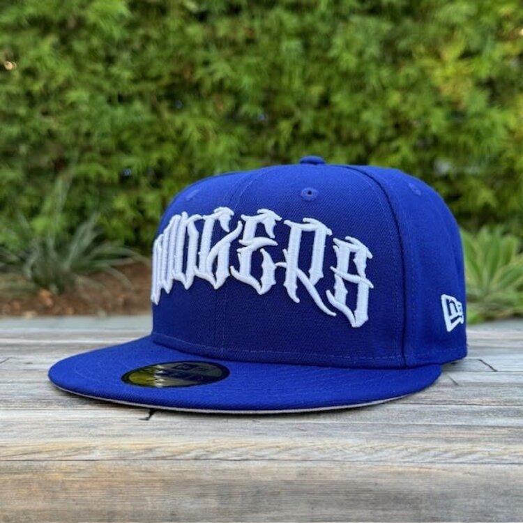 New Era LA Dodgers OE Sketch Royal White Gray UV