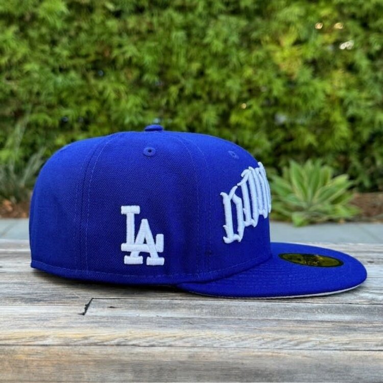 New Era LA Dodgers OE Sketch Royal White Gray UV