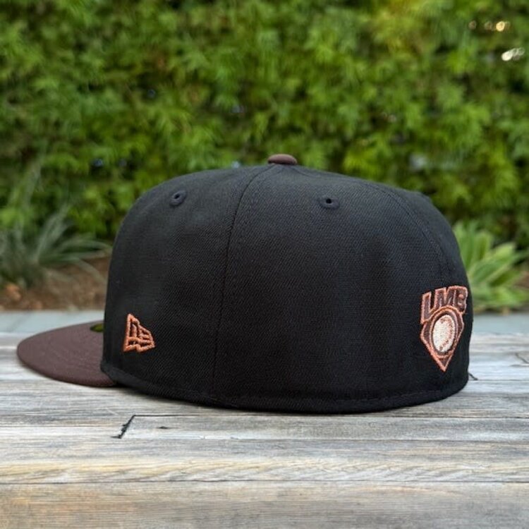 New Era Guerreros OAX Helmet Black/Brown Metallic Copper Fitted