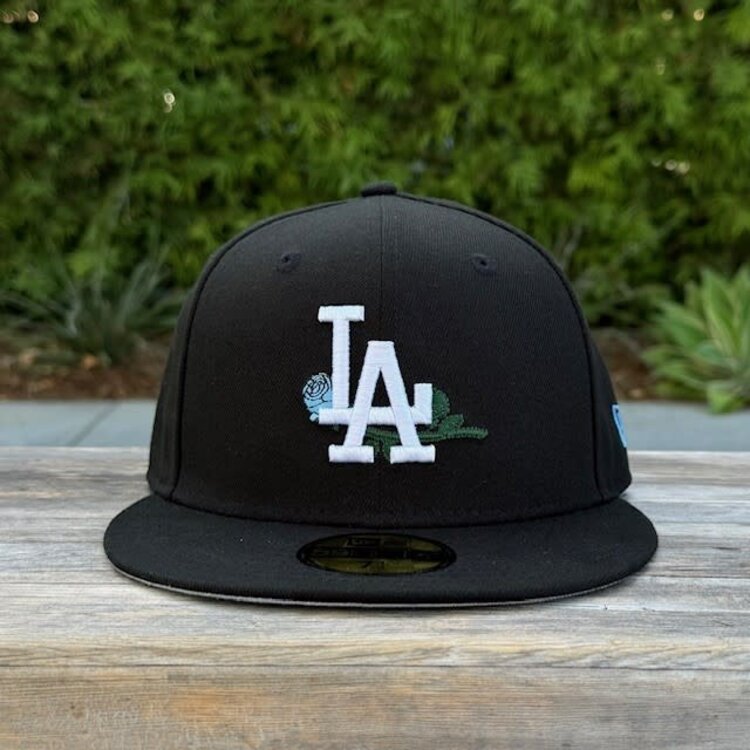 New Era LA BW Stem Blue Rose Fitted