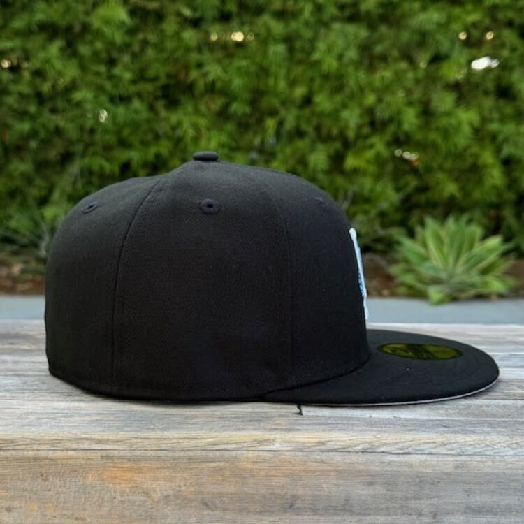 New Era LA BW Stem Blue Rose Fitted