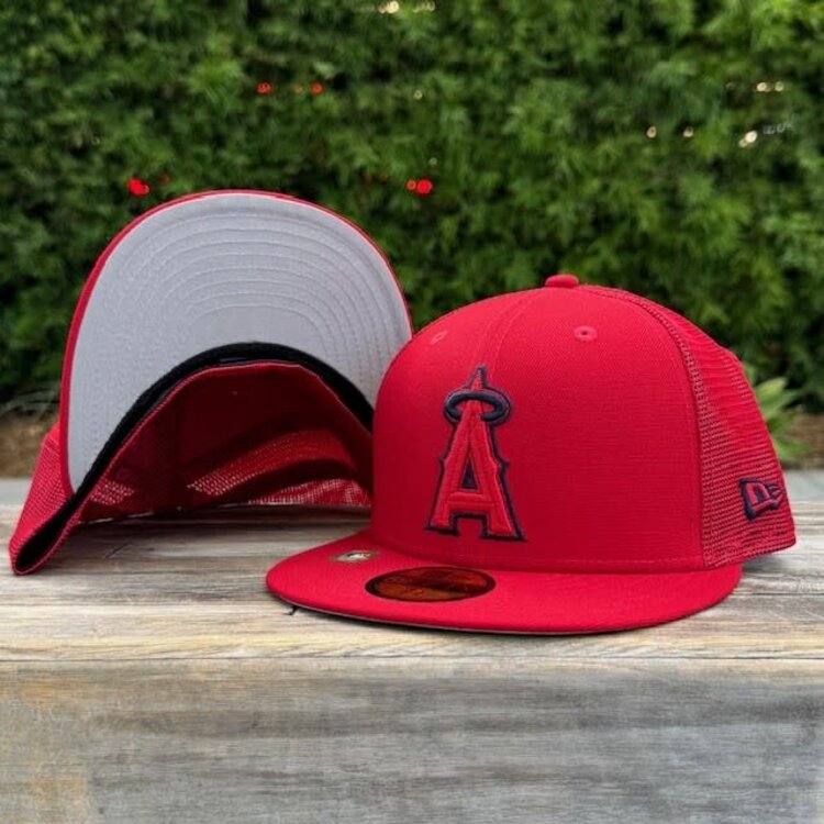 New Era Angels MLB 22 5950 Batting Practice