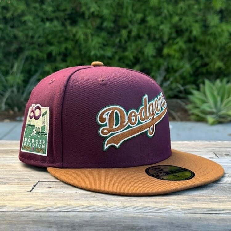 New Era LA Wordmark 60th Maroon/Brown