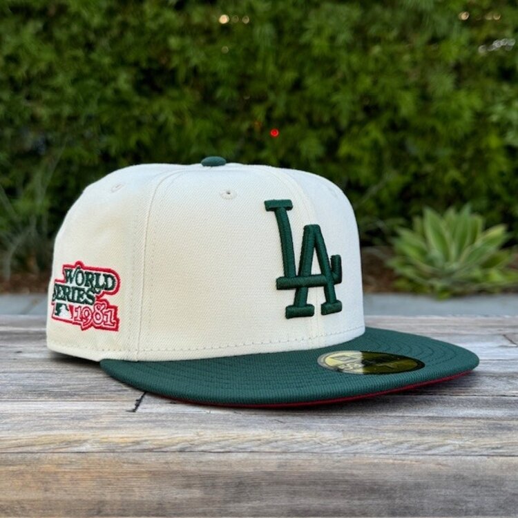 New Era LA Ivory/Green 1981 Red UV