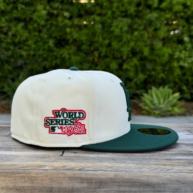 New Era LA Ivory/Green 1981 Red UV