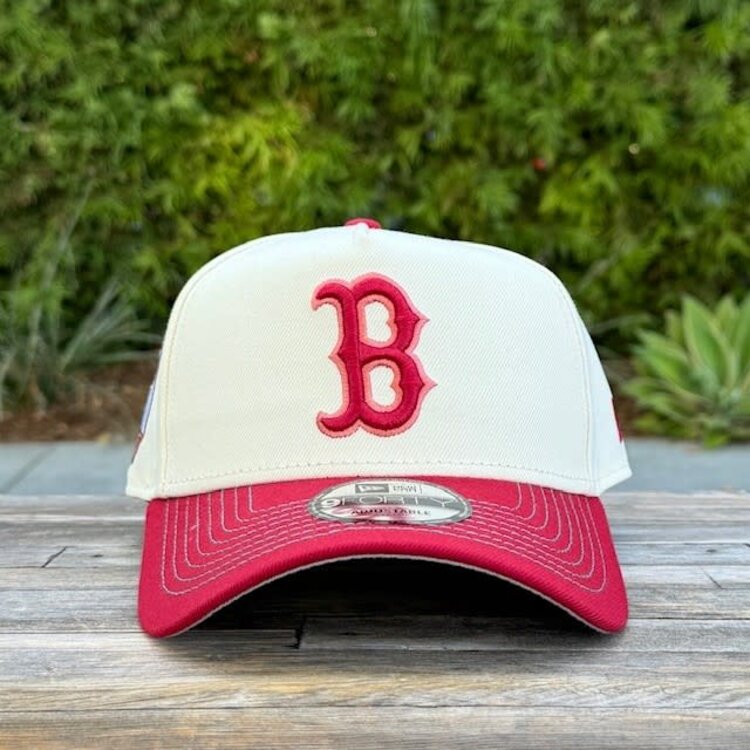 New Era Boston Red Sox Ivory/Dark Red SP 940 A-Frame