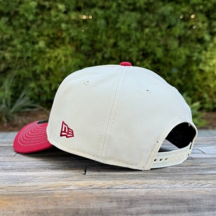 New Era Boston Red Sox Ivory/Dark Red SP 940 A-Frame