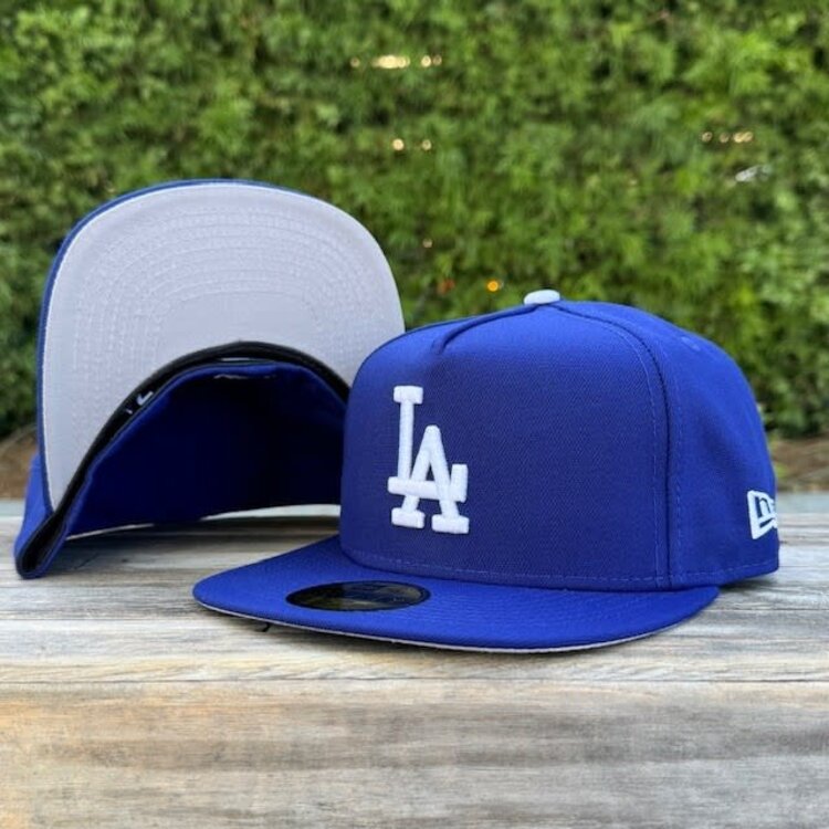 New Era LA Royal 5950 A-Frame Gray UV