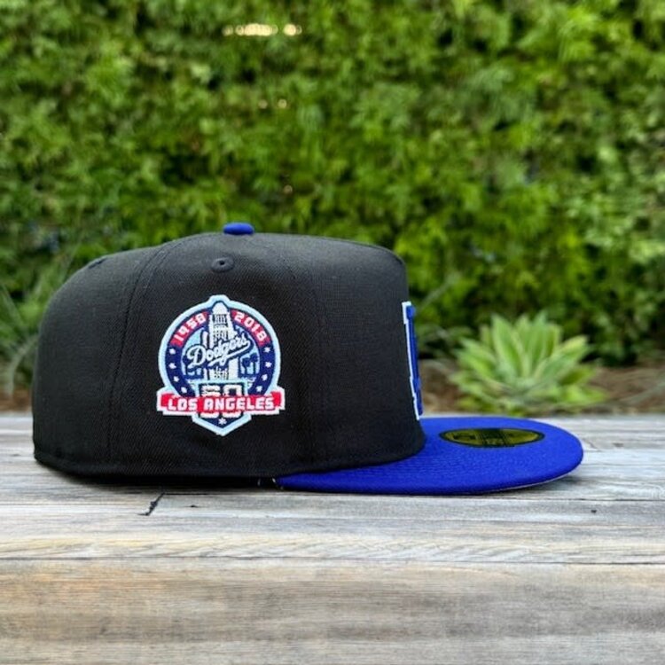 New Era LA Black/Royal RW 60th Anniv 5950 A-Frame