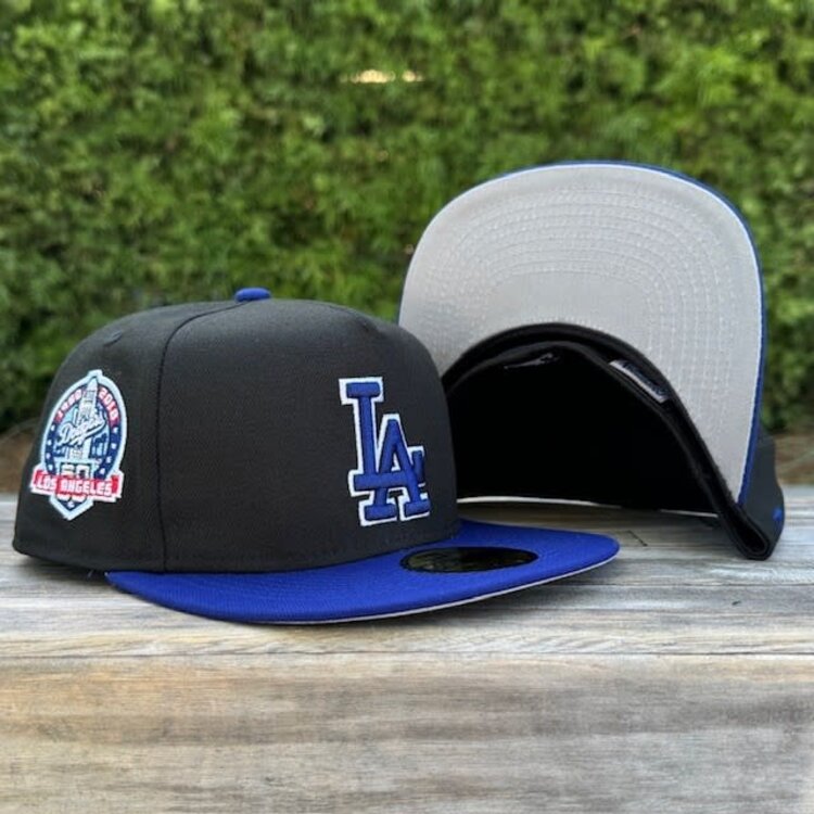 New Era LA Black/Royal RW 60th Anniv 5950 A-Frame