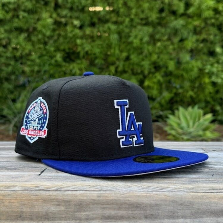 New Era LA Black/Royal RW 60th Anniv 5950 A-Frame