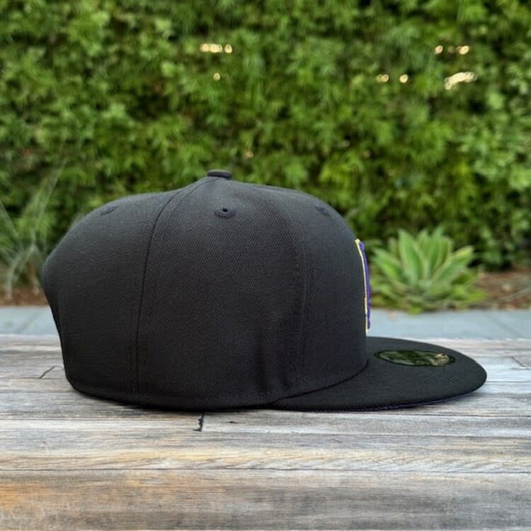New Era LA Dodgers Black Purple-Gold 950