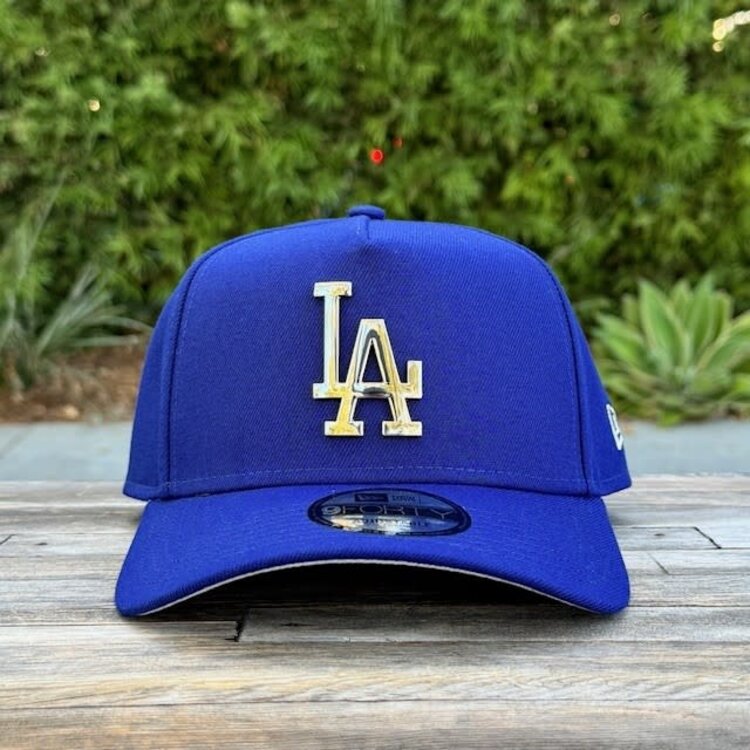 New Era LA Royal Silver Metal Logo 940 A-Frame