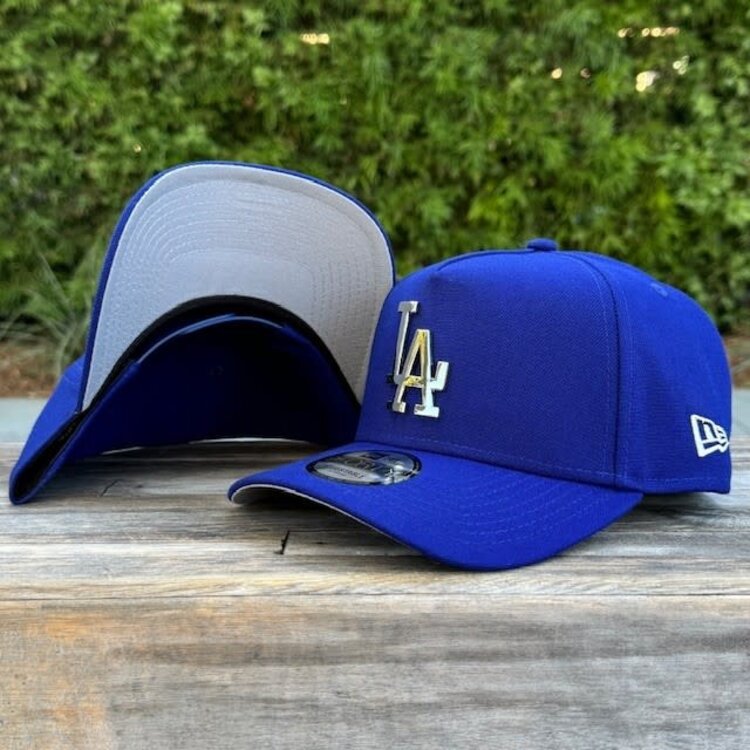 New Era LA Royal Silver Metal Logo 940 A-Frame