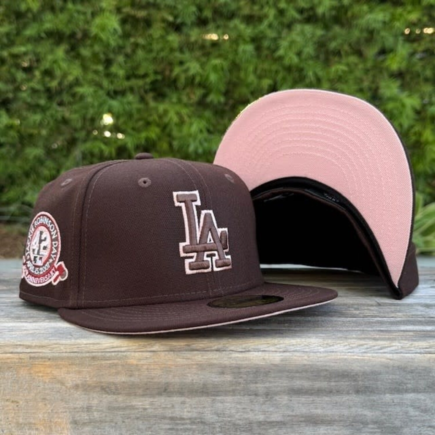 【US限定】 NEW ERA 59FIFTY Los Angeles Angeles Dark Brown New Era 59Fifty Los Angeles Dodgers Harvest Brown Dark Royal