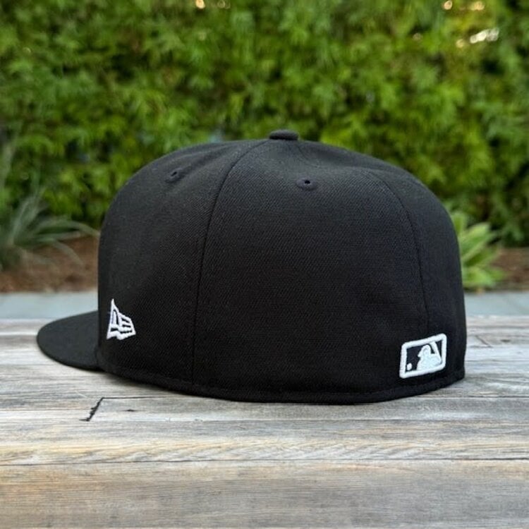 New Era LA Dodgers Black Black-White