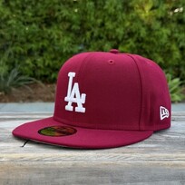 New Era LA Dodgers Cardinal White Gray UV