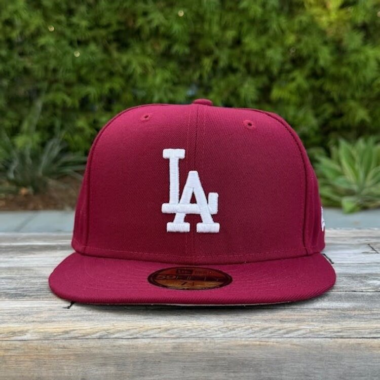 New Era LA Cardinal White Gray UV