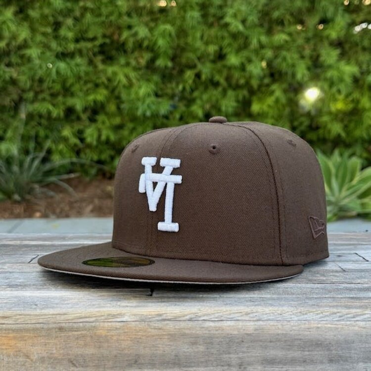 New Era LA Upside Down Brown