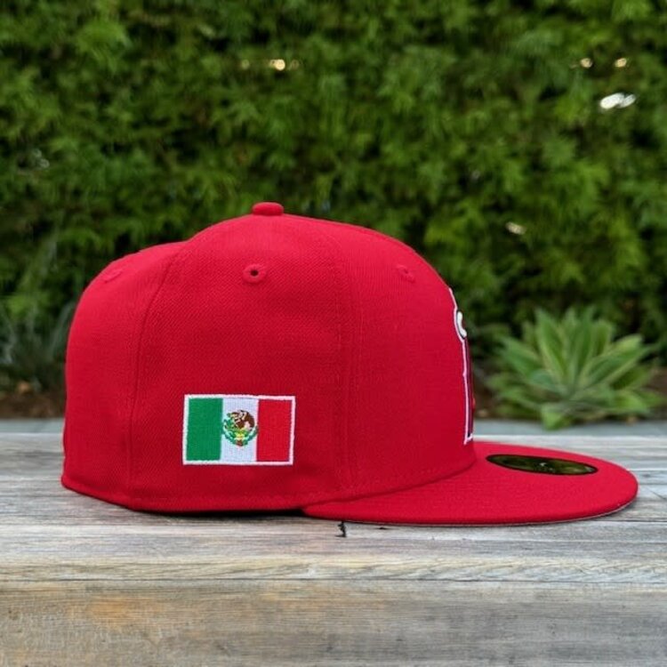 New Era Angels Game Red Mexico Flag SP Fitted