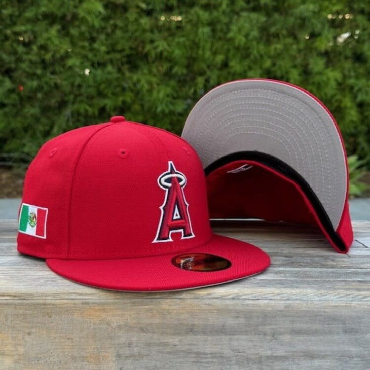 New Era Angels Game Red Mexico Flag SP Fitted