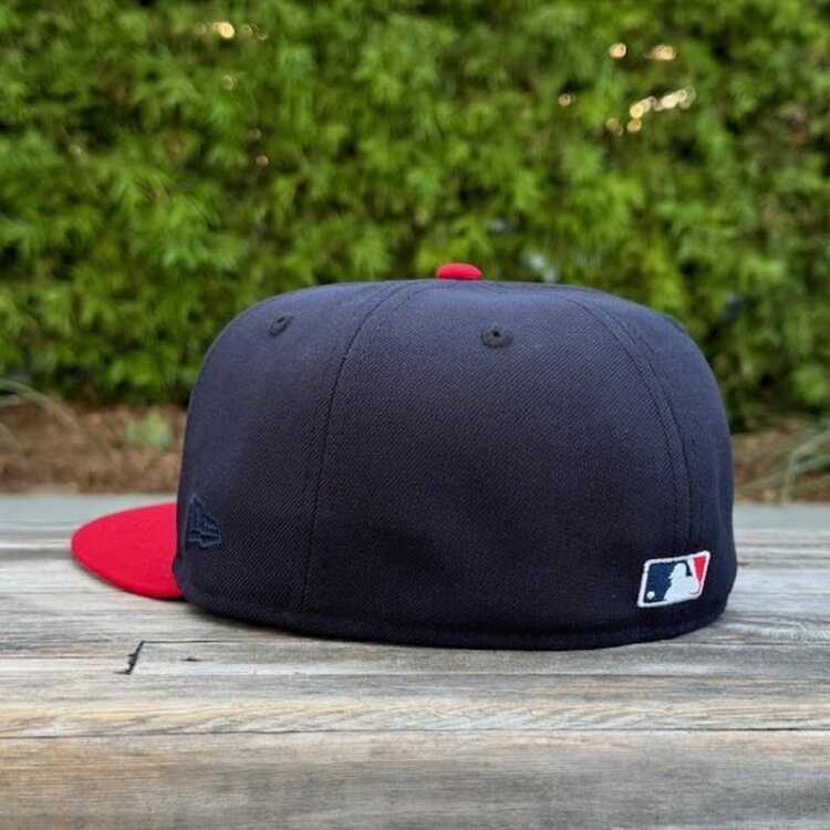 New Era Braves Navy/Red Mexico Flag SP Fitted