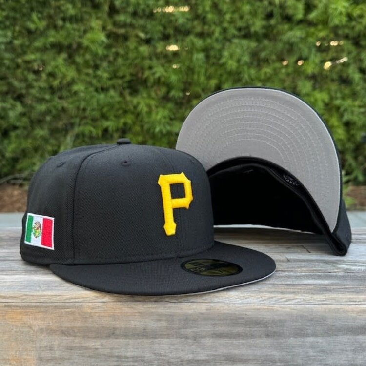 New Era Pirates Black Mexico Flag SP Fitted