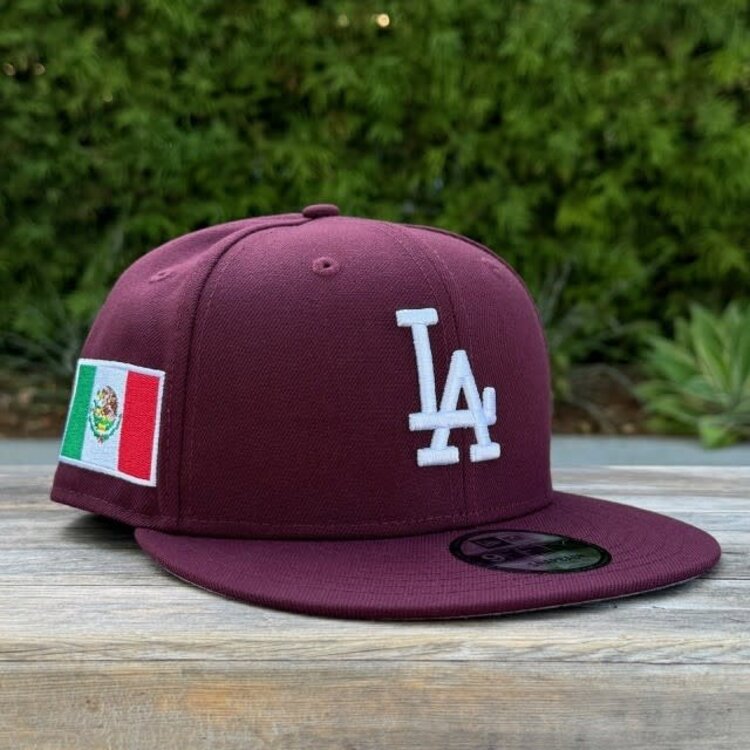 New Era LA Maroon Mexico Flag SP 950