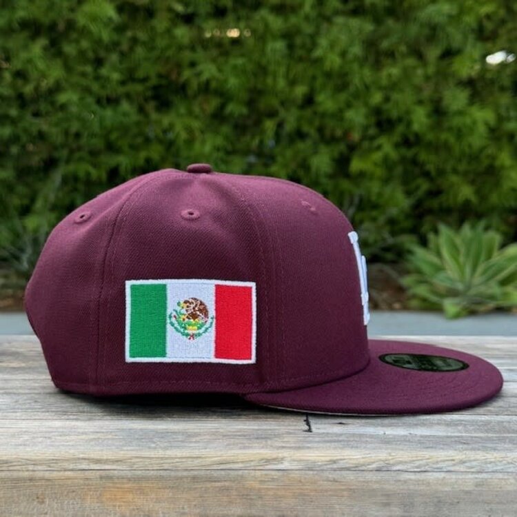 New Era LA Maroon Mexico Flag SP 950