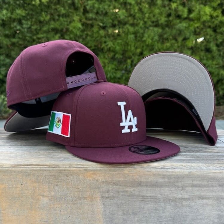 New Era LA Maroon Mexico Flag SP 950