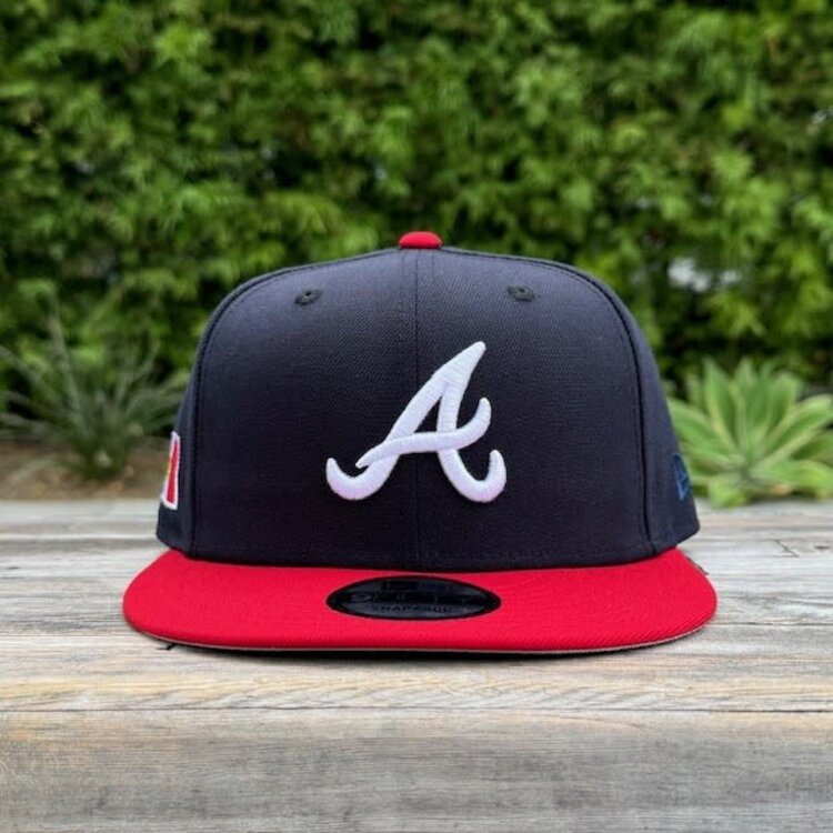 New Era Atlanta Navy/Red Mexico Flag Side Patch 950