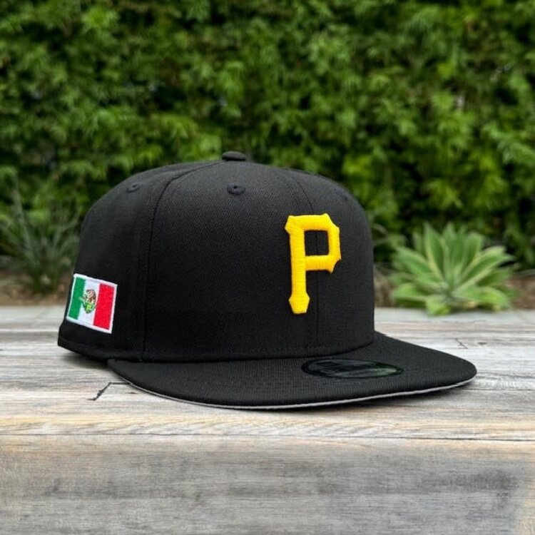 New Era Pirates Black Mexico Flag Side Patch 950