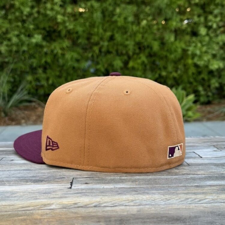 New Era LA Dodgers Bronze/Maroon 50th Anniv 5950 Fitted