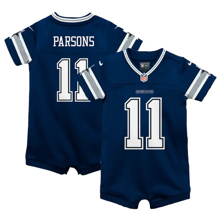 Nike NFL Dallas Cowboys Newborn Nike Micah Parsons #11 Romper Jersey