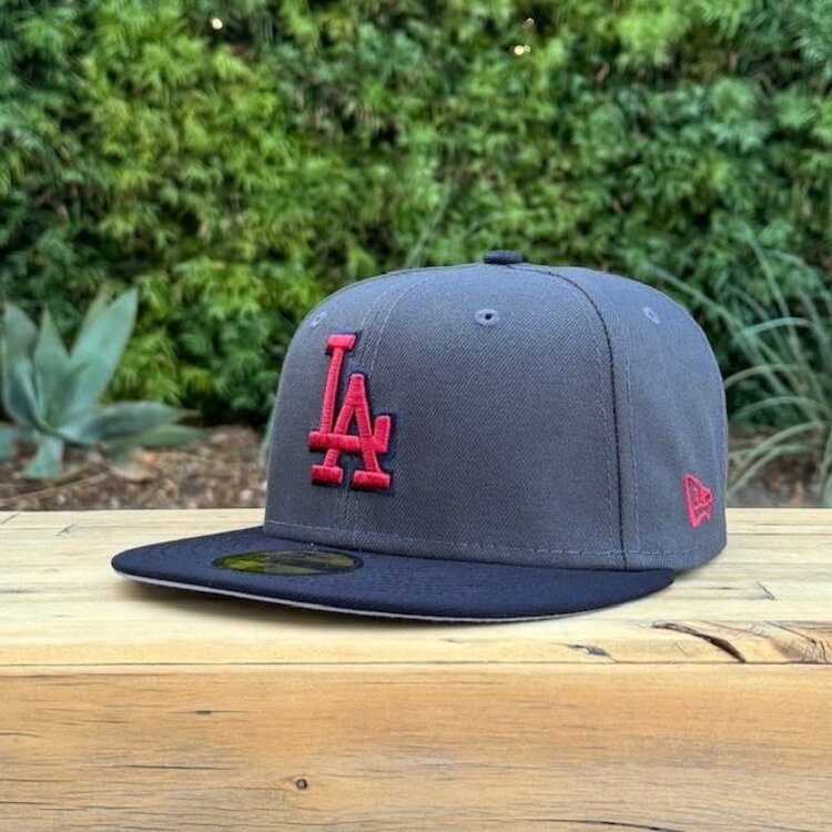 New Era Dead Stock - LA Graphite/Navy Maroon 63WS