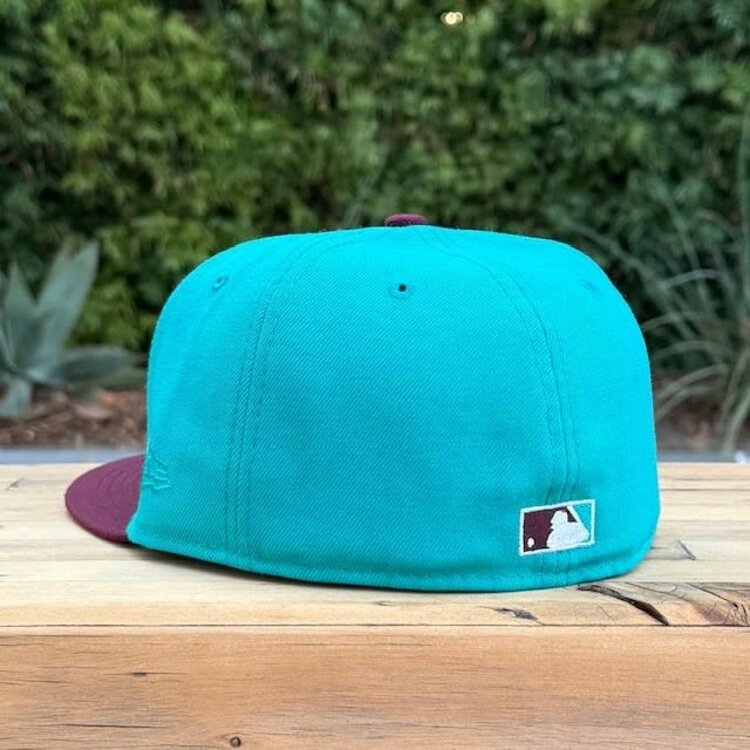 New Era Dead Stock - Angels Wings Teal/Maroon 50th Green UV