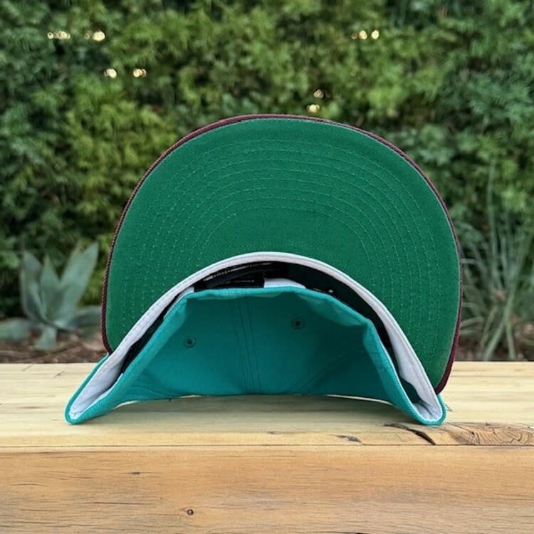 New Era Dead Stock - Angels Wings Teal/Maroon 50th Green UV