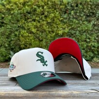 New Era White Sox Stone/Dark Green 2003 ASG Red UV 940 A-Frame