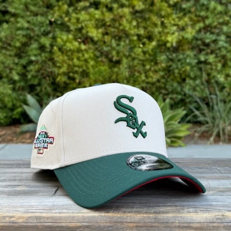 New Era White Sox Stone/Dark Green 2003 ASG Red UV 940 A-Frame
