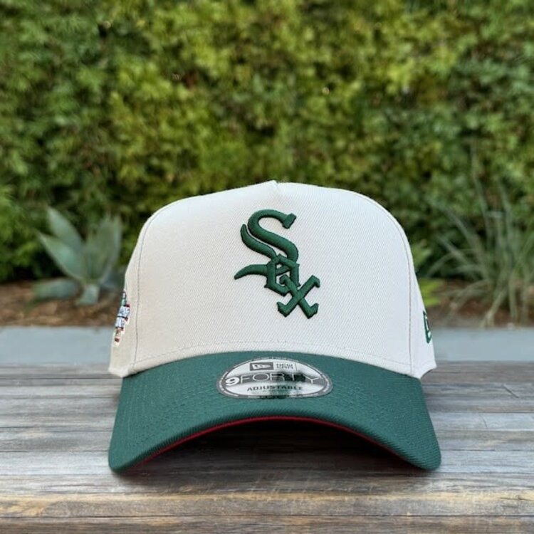 New Era White Sox Stone/Dark Green 2003 ASG Red UV 940 A-Frame