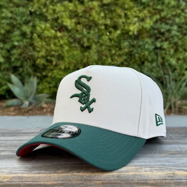 New Era White Sox Stone/Dark Green 2003 ASG Red UV 940 A-Frame