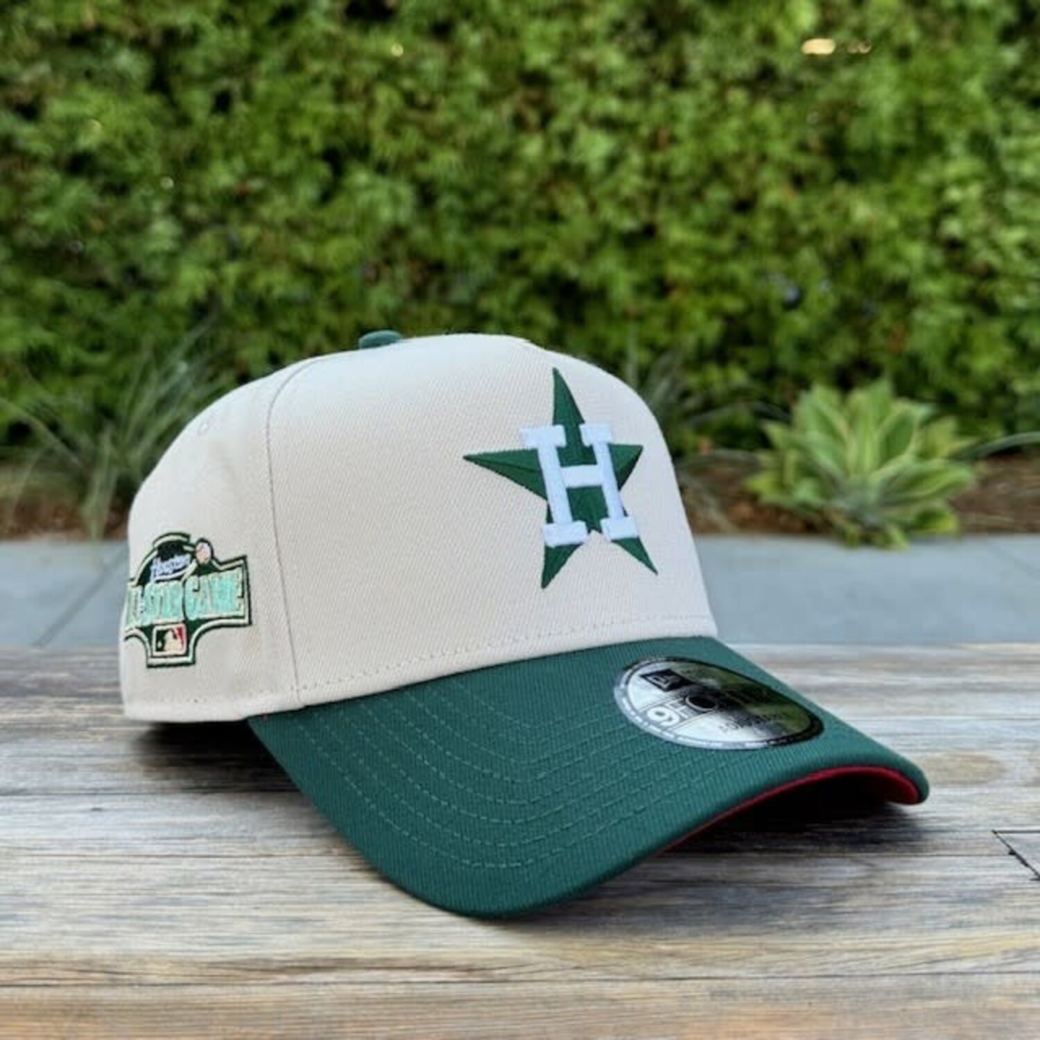 Houston Astros Stone/Dark Green 2004 ASG Red UV 940 A-Frame - The