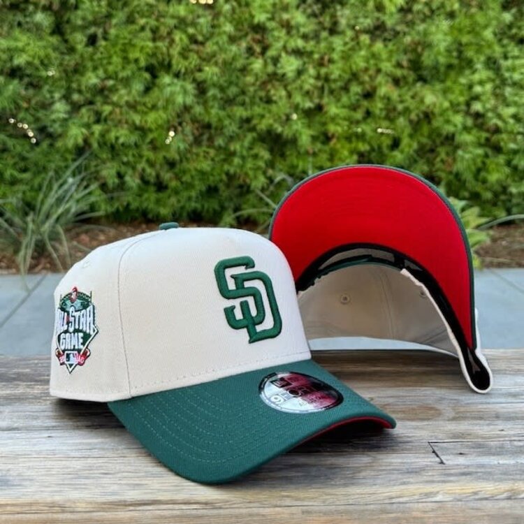 New Era SD Padres Stone/Dark Green 2016 ASG Red UV 940 A-Frame