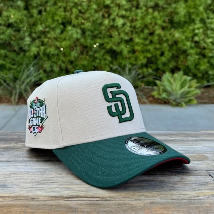 New Era SD Padres Stone/Dark Green 2016 ASG Red UV 940 A-Frame