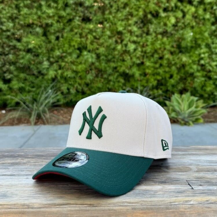 New Era NY Stone/Dark Green 2000 WS Red UV 940 A-Frame