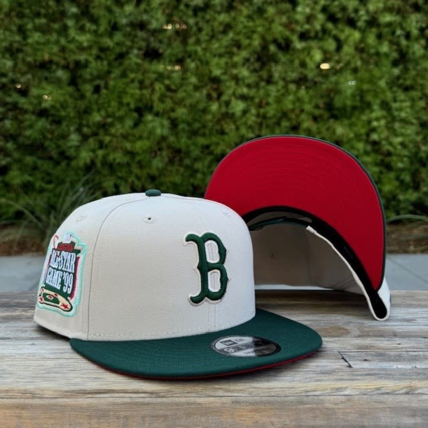 Boston Stone/Dark Green 1999 ASG Red UV 950 Snapback - The Locker