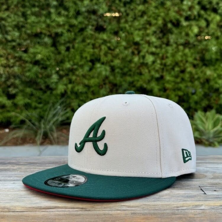 New Era Atlanta Braves Stone/Dark Green 2000 ASG Red UV 950 Snapback